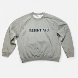 Essentials Fear of God Pullover Sweatshirt Light Brown NWOT Size XL